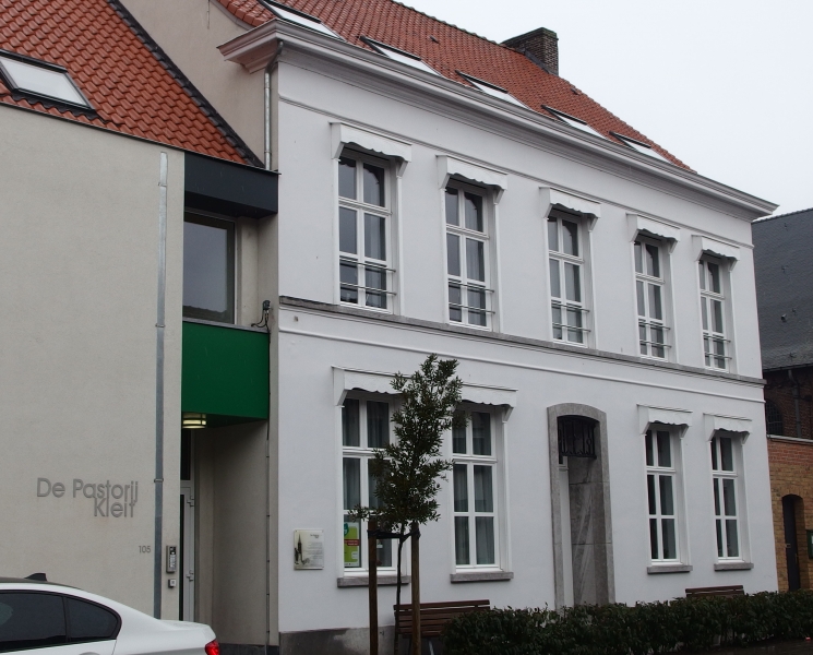 Schilderwerken gevel OCMW Maldegem woonzorgproject